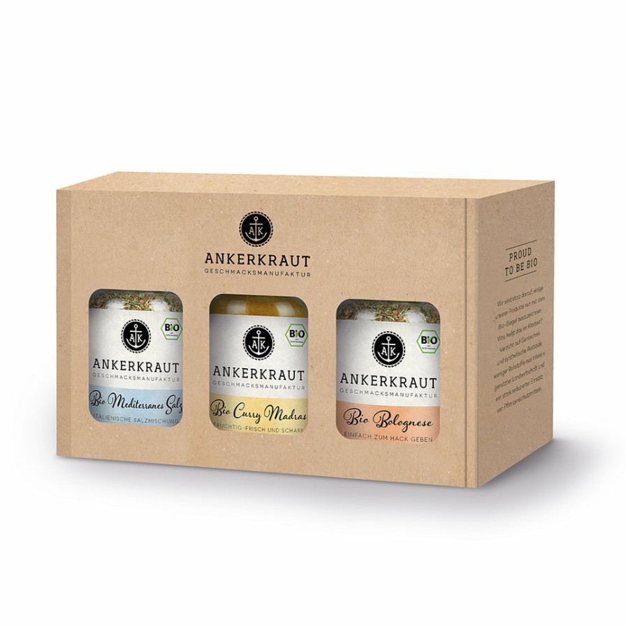 Gewurze Ankerkraut | Bio Trio Gewurz-Box