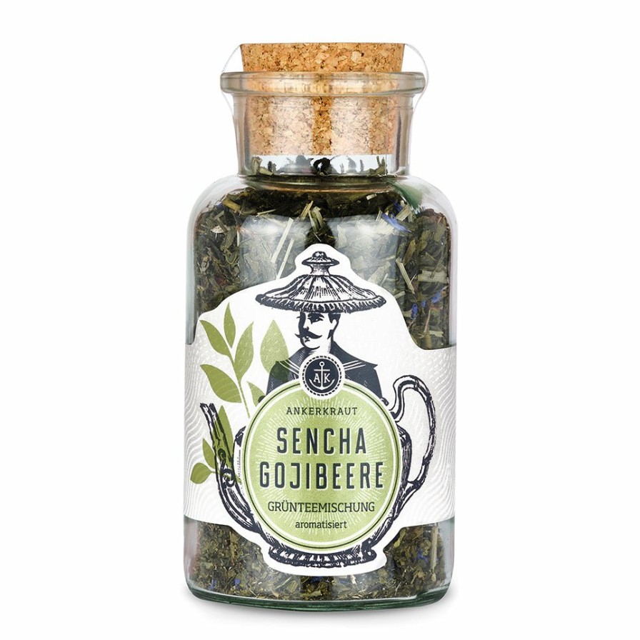 Trinken Ankerkraut | Sencha Gojibeere Grunteemischung