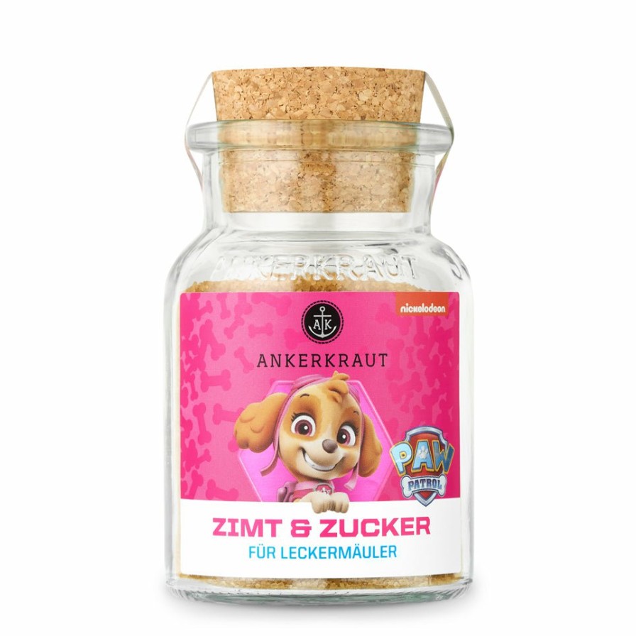 Backen Ankerkraut | Zimt & Zucker (Paw Patrol: Skye), 100G Im Korkenglas