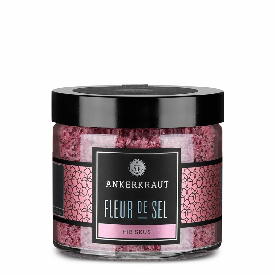 Gewurze Ankerkraut Salze | Fleur De Sel Hibiskus