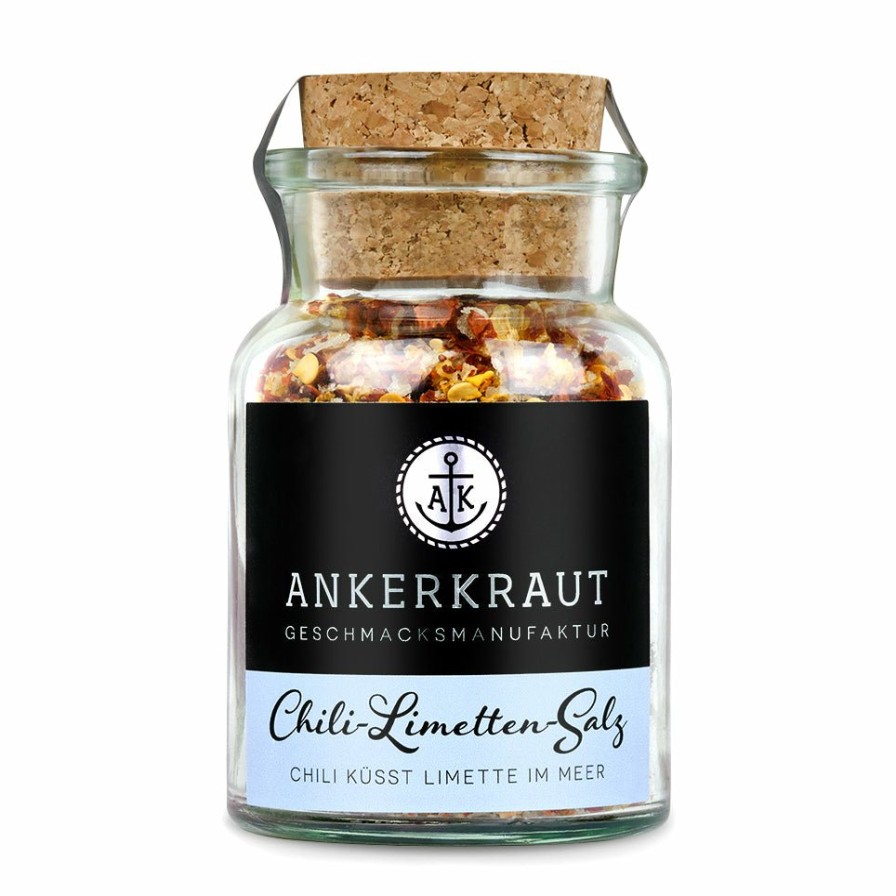 Kochen Ankerkraut | Chili-Limetten-Salz