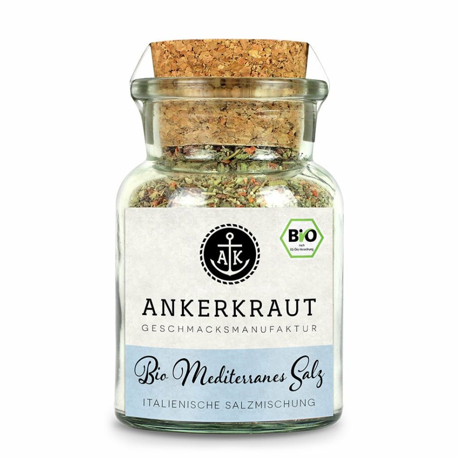 Kochen Ankerkraut Salat | Bio Mediterranes Salz