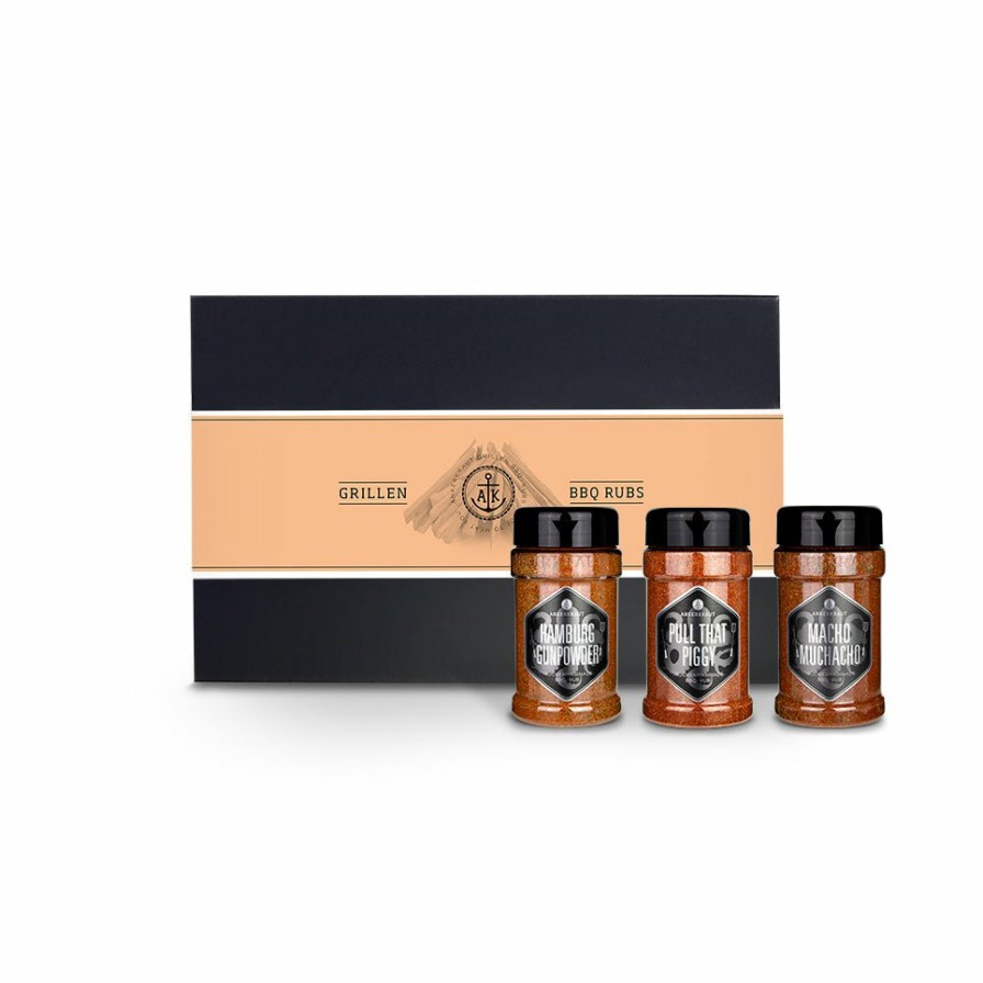 Grillen Ankerkraut | Bbq Rubs Geschenk-Box