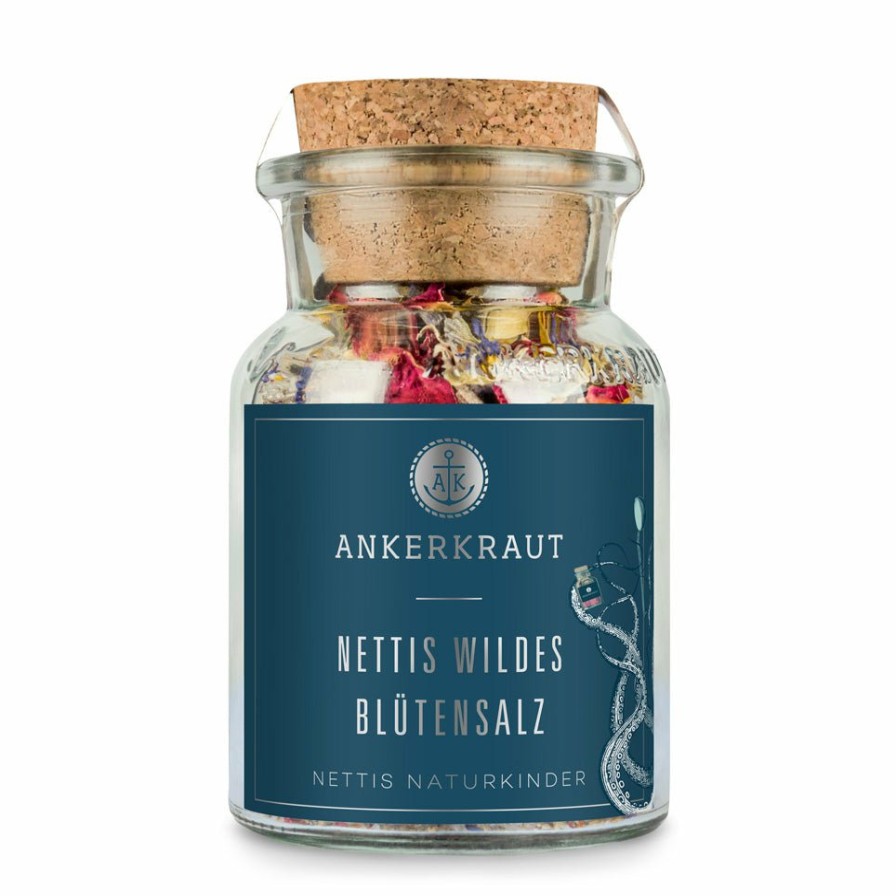 Gewurze Ankerkraut Salze | Nettis Wildes Blutensalz